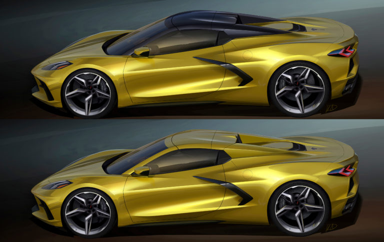 Corvette Stingray Design Competition Traditional Media Only Car