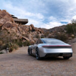 The rear of the Chrysler Halcyon concept also carries its own un