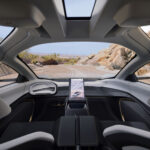 The interior of the Chrysler Halcyon Concept is an immersive env