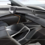 Chrysler Halcyon Concept cockpit interior design sketch.