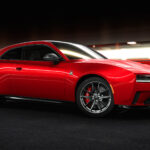 2024 Dodge Charger Daytona Scat Pack, shown in Redeye exterior c